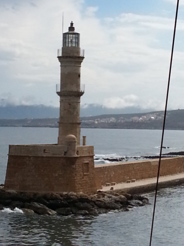 Chania lighthouse Crete