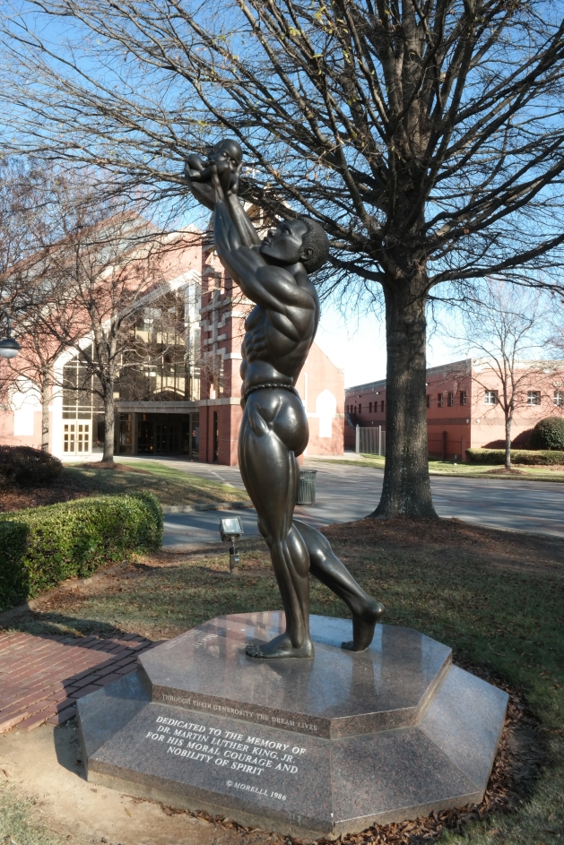 Behold Statue, MLK Site, Atlanta Georgia, Civil Rights History