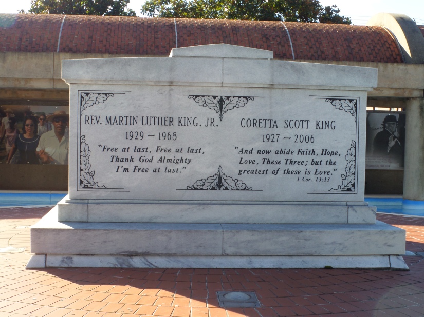 MLK Crypt, National Historic Site. Atlanta Georgia, Civil Rights History