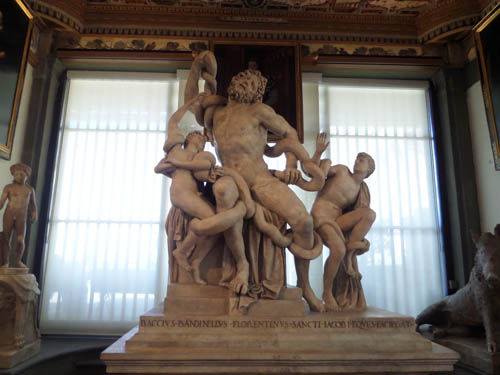 Copy of Laocoon, Uffizi Gallery, Florence, Italy