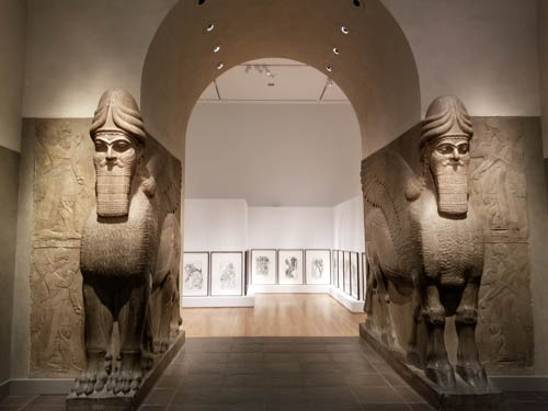 Assyrian lions, Metropolitan Museum of Art, NYC